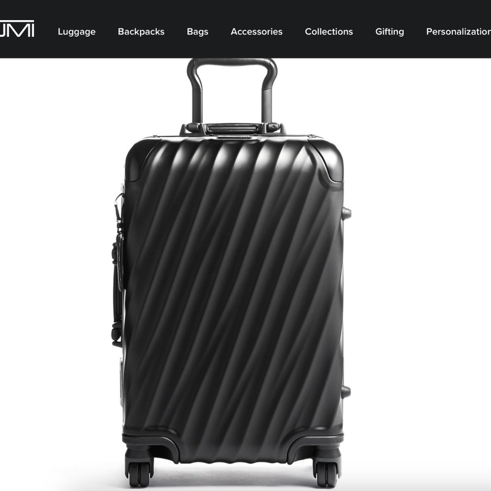 NEW IN BOX - TUMI 19 Degree Aluminum International Carry-On Bag (Matte Black)
